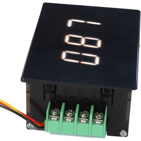 DC PWM Motordrehzahlregler 6-60V 30A, reversibler Regler (im Uhrzeigersinn/gegen den Uhrzeigersinn), stufenlose progressive Regelung. (1/5)