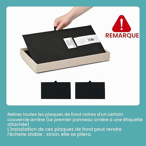 Escalier pour Chien avec Rangement, Pédale Pliable pour Animaux de Compagnie avec Couvercle étanche, Vieux Chat Rampe Chaise Canapé, Poids (Beige, condo(83x43x43cm)) (1/4)