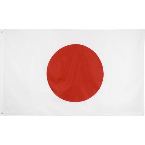 Fly Breeze Japan-Flagge (90 x 150 cm) – Leuchtende Farben und farbecht