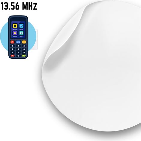 Münz-RIC RFID 13,56 MHz Zugangsaufkleber