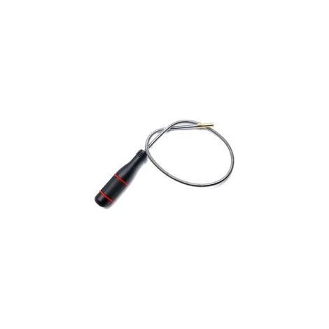 Outil de ramassage magnétique flexible 1 pièce, balai magnétique mécanique à aimant flexible portable pour la cueillette de petites pièces, écrous, boulons, vis, clés, pièces automobiles 590 mm (1/5)