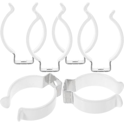 Clip et support stable en forme d'acier inoxydable pour tube de (1/5)