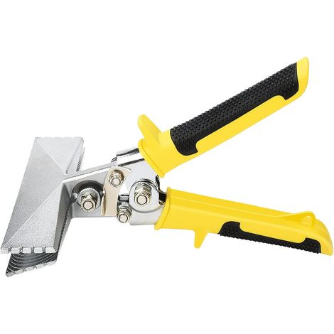 150 mm Blechbiegezange mit komfortablem Griff, Crimpzange, gerade Metallbiegezange (1/5)