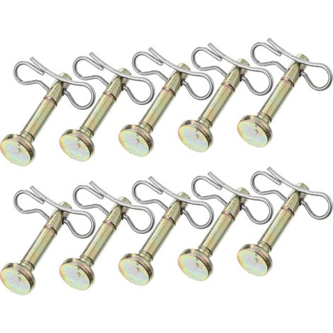 ot de 10 boulons de cisaillage pour Fraise à Neige et goupille de cisaillage - Compatible avec 738-04124 714-040 (1/5)