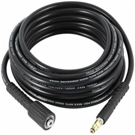 QORVA
-Tuyau de pulvérisation 8m pour nettoyeur haute pression Karcher K2 K3 K4 K5 – Résistant à l'abrasion – Raccord M22