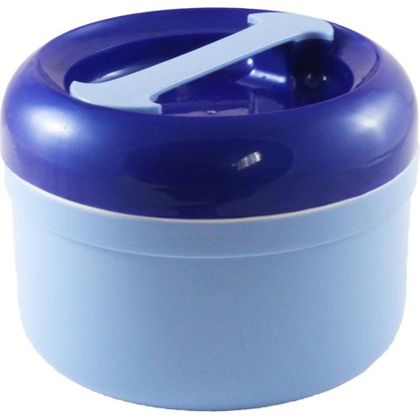 WURKO fiambrera termica 2 l , Fiambrera térmica 2 litrosDos compartimentos para la comidaFabricada en plástico de alta calidadApto para lavavajillasMedidas: 22 x 22 (1/4)
