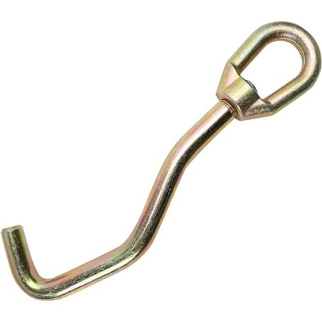 Crochets à nez plat en tôle, pince de serrage pour machine à cadre, réparation de carrosserie, tête rotative pratique (1 pièce, couleur dorée) (1/5)