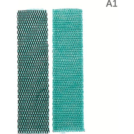 Lot de 2 feuilles filtrantes de rechange pour climatiseurs GREE et Midea, modele A1, filtres anti-poussiere faciles a installer pour ameliorer la qualite de l'air interieur (1/5)