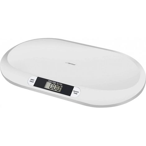 Pèse-personne numérique pour enfants esperanza bebe ebs019 (électronique couleur blanche)