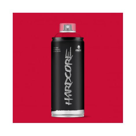 -CAHERSA- Pintura en Spray MTN Hardcore 400 ml HC2 RV-3001 ROJO VIVO