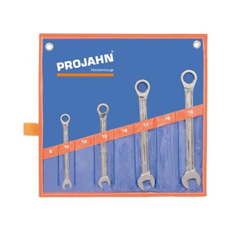 Projahn GearTech Schlüssel Satz Rolltasche 4-tlg. 10 - 13 - 17 - 19 mm (1/3)