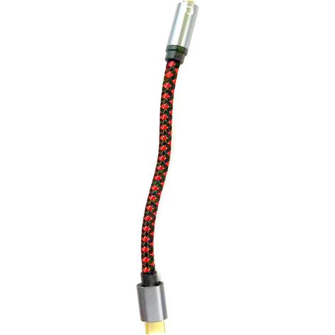 Adaptateur USB-C mâle vers prise audio femelle 3,5 mm pour connecter des téléphones portables USB-C (1/4)