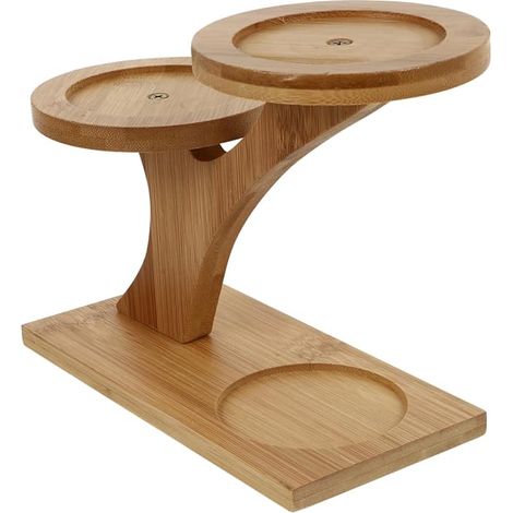 Porte - plantes en bois stratifié - porte - fleurs moderne - porte - plantes décoratif intérieur et extérieur support élégant et pratique pour créer votre espace vert (1/5)