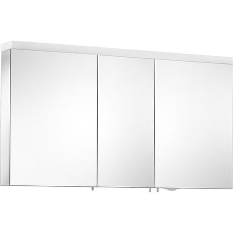 KE Spiegelschrank Royal Reflex.2 24205, silber-eloxiert, 1300 x 700 x 150 mm (1/2)