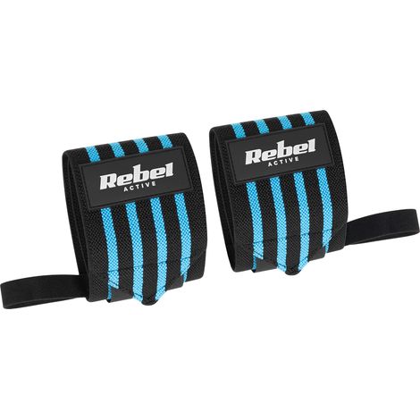 Fasce stabilizzatrici per polso, irrigidimento per allenamento, 2 pezzi, Rebel Active (1/5)