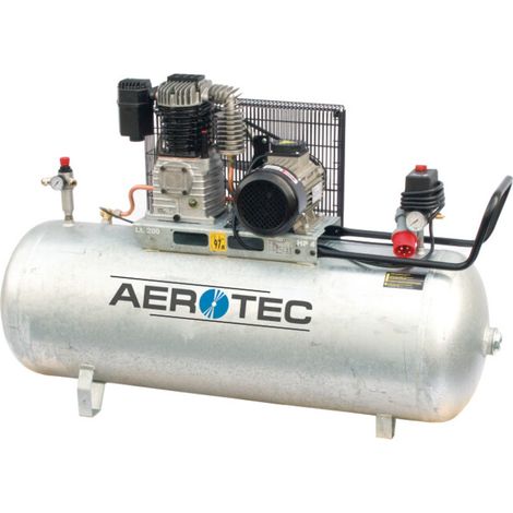 Aerotec 550-200 Z PRO couché - 400 Volt galvanisé Chaudière Réservoir