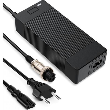 54,6V Chargeur 48V Batterie Charger Trottinette pour vélo Fahrrad Chargeurs Piles électrique Sortie 1,5A de VCA Li-ION Lithium (1/5)