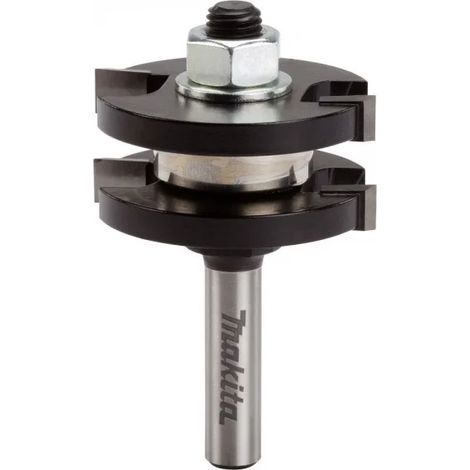 Makita D-12027 Fresa per scanalature e sporgenze con gambo 12 mm