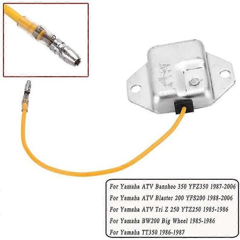 Regler-Gleichrichterkabel für Yamaha ATV Banshee 350 200 YFZ350 YFS200 Tri Z 250 YTZ250 BW200 Big Wheel TT350 YFZ YFS YTZ TT 350--
