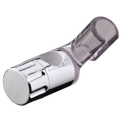 Hansgrohe – Curseur barre de douche chromé – Compatible Unica'88 et Standard – Diamètre 22 mm – Matériau plastique durable