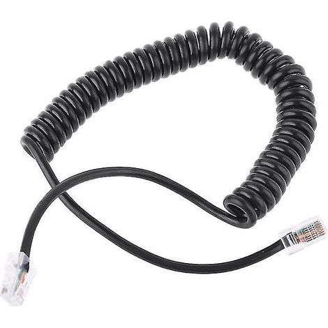 RJ45 8-Pin auf RI45 Handmikrofon-Verlängerungskabel für Icom HM-98, HM-133 und HM-133V (1/4)