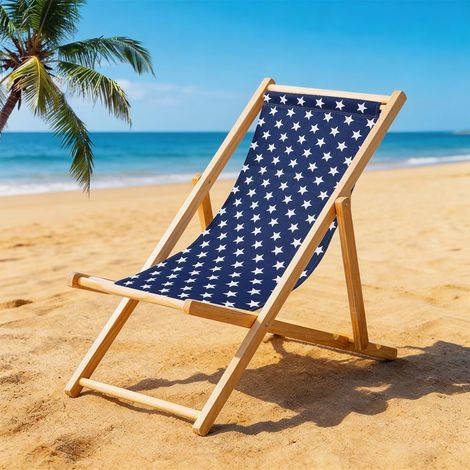 10oz Canvas Beach Chair Replacement for Outdoor Folding Sun Loungers Fabric Reclining Sun Loungers for Summer Sun Loungers (1/5)