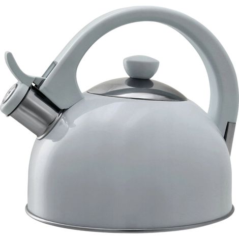 Bouilloire, Acier Inoxydable, 1,7 Litres, 17,5 cm x 19 cm, 408 grammes, Certifié CE / UE (1/5)