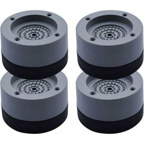 -4Pcs Patins Anti Vibration Tampon Anti-vibration Lave Linge Universel Pieds Stabilisateur Piédestal pour Lave-Linge Réfrigérateur (1/5)