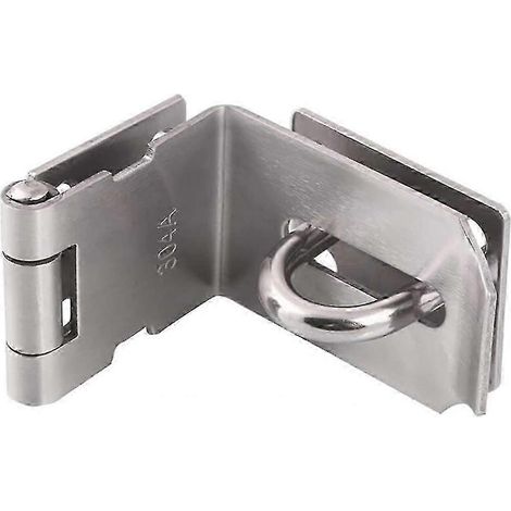 Loquet de porte à angle droit, verrou de sécurité en acier inoxydable, cadenas à angle droit (1/5)