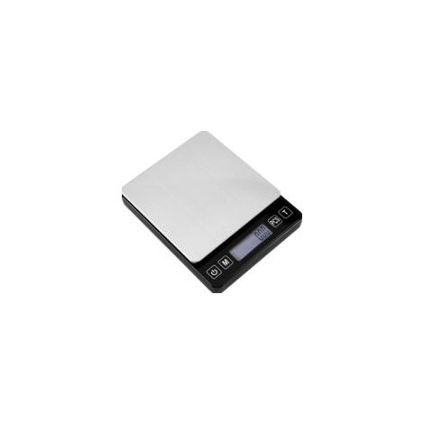 Balanza de cocina digital - Alta precisión 3000 g/0,1 g - Crezuo