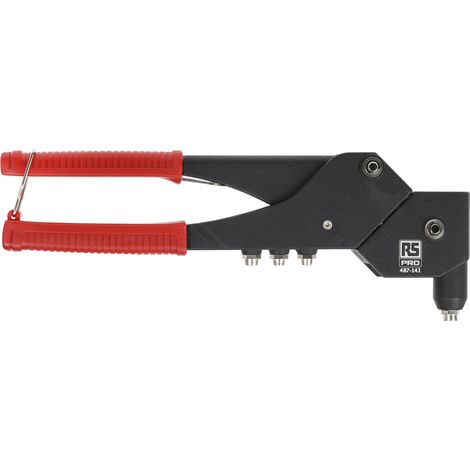 Pince à riveter, RS PRO, 2.4mm 4.8mm, Tête pivotante ( Prix pour 1 ) (1/2)