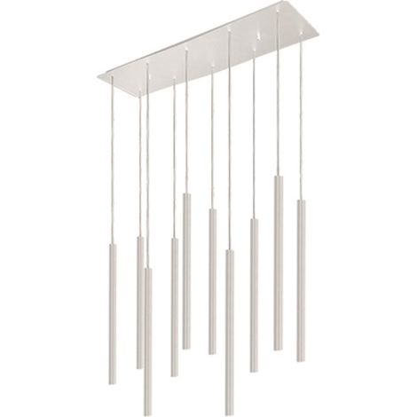 Lampadario a sospensione Nowodvorski Laser bianco 10xG9 (1/3)