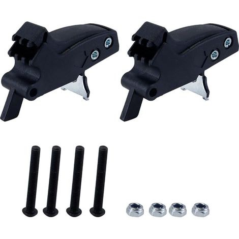 2 Clips with Miter Saw Mounting Brackets Compatible with DW7231, DE7023, DE7033, DE7025, DWX723, DW7231 and Heavy Duty Miter Saw Holder (1/5)