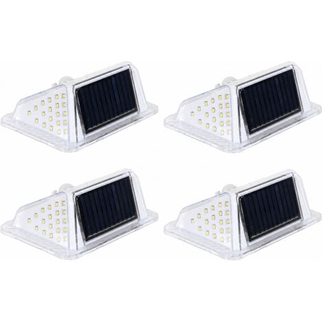 Lot de 4 Luminaires Solaires 90 LED COB avec Détecteur de Mouvement - Livraison gratuite (1/5)