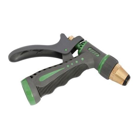 JS GARTEN-SPRITZPISTOLE,M.DICHTG. IG3/4",LEICHTMET.,KUNSTSTOFFBESCH