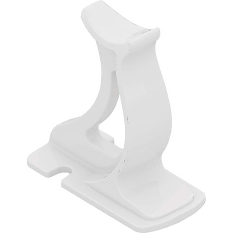 Piedino universale in ghisa per radiatori tubolare a colonna - Portata massima 200 Kg - Colore bianco - 1 pezzo