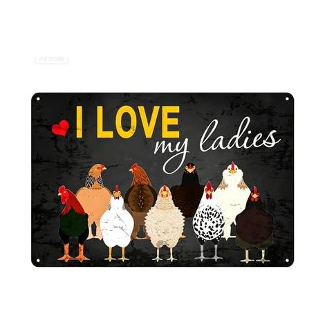 Plaque Metal Vintage Étain, 20×30cm, Accessoires Poulailler (1/5)