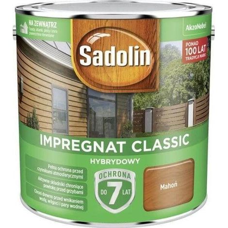 Sadolin Classic Hybrid Impregnater 7 Jahre Mahagoni 2,5 - 5SACH.MAH2,5