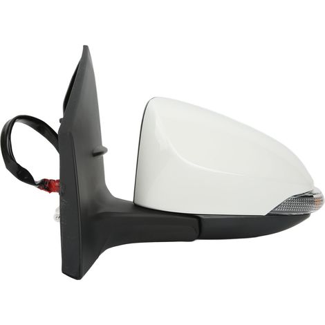 Rétroviseur extérieur gauche chauffant blanc pur avec clignotant intégré pour Corolla E170 2014-2019 (1/5)