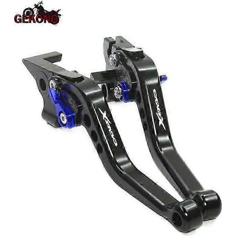 Accessoires pour Yamaha Cygnus X 125 Smax 155 2016-2018 : leviers de frein et d'embrayage courts pour moto (noir - C) (1/5)