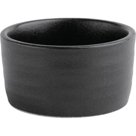 Pots À Sauce Noirs Cavolo 67mm (Lot de 12) - Ref FD911 - Olympia (1/5)