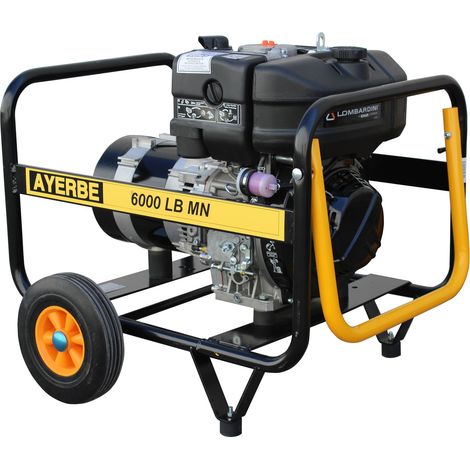 BRICOSOL GENERADOR AYERBE 6000 MN LOMBARDINI 15LD 440 (1/2)