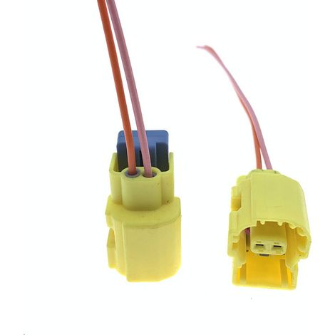 Compatible with Volkswagen Audi A3/A4L/A6L New Energy Q7/Q3/Q5 collision sensor wiring harness connector (blue and yellow) (1/4)
