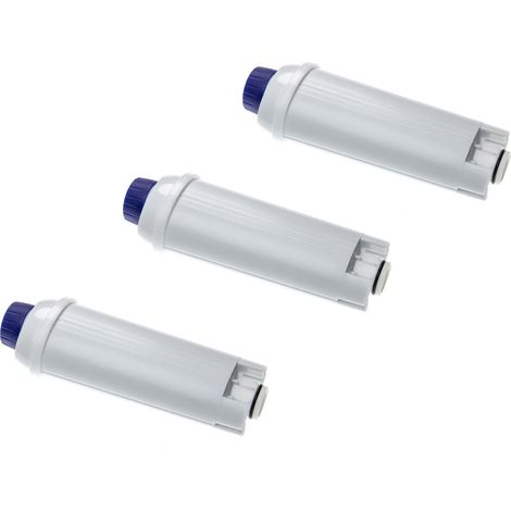 vhbw 3x Water Filter compatible with DeLonghi ECAM 23.420.ST, ECAM 23.420.SW Coffee Machine, Espresso Machine - White (1/3)