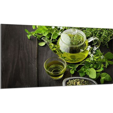 Glasschutzplatte für den Herd 90x52 Drink (1/5)