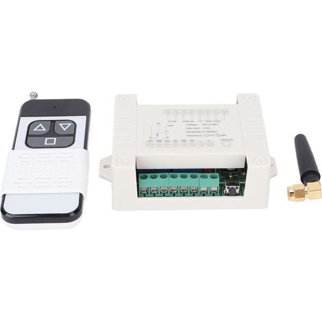 Télécommande pour Moteur DC 12V-36V 433MHz, Inverseur de Sens pour Portes Électriques (1/5)