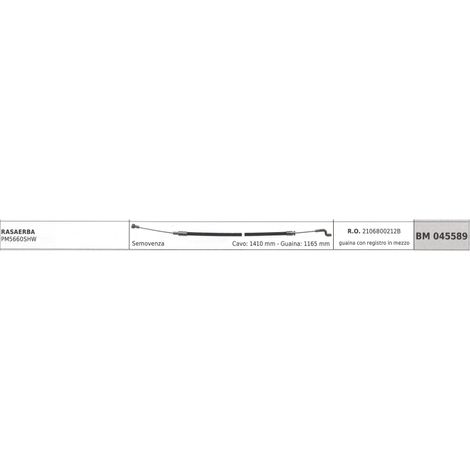 MOWOX cortacésped autopropulsado cable PM5660SHW 1410mm vaina 1165mm con registro