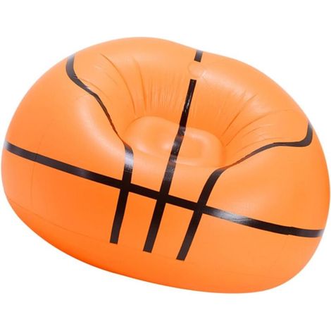 Bardusch-Canapé Gonflable Pliable Style Basket-Ball Siège Portable Gonflable pour Voyages Et Loisirs (1/5)