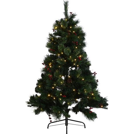 Arbol Led Pvc 100X100X150 250 Leds Verde NV184487 (1/5)