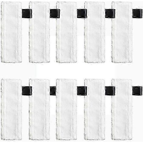 Lot de 10 lingettes pour balai vapeur Karcher Easyfix SC2 SC3 SC4 (2025) - Bon état (1/5)